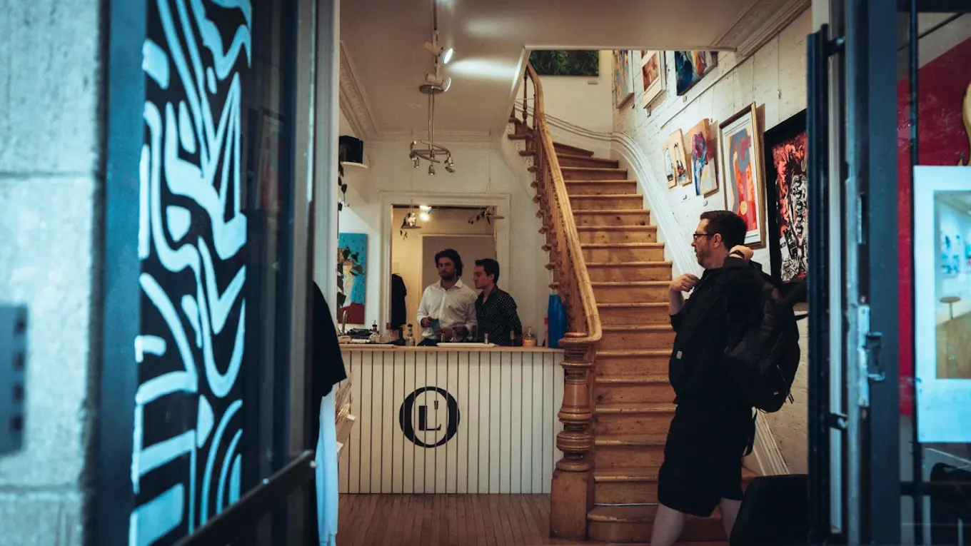 Entrée de la galerie L'Original du Plateau-Mont-Royal